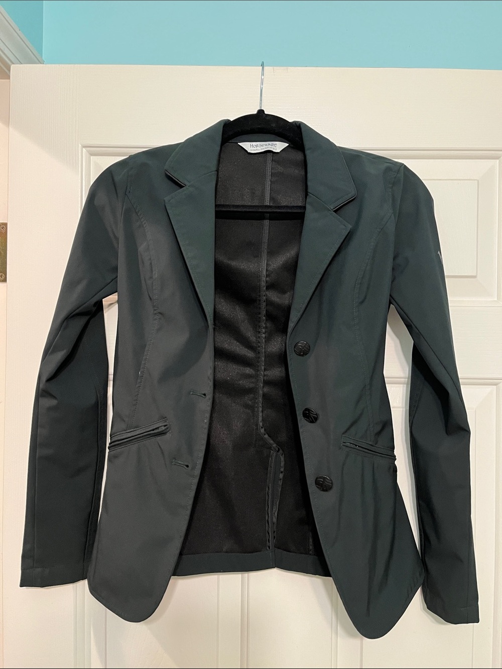 Horseware Women's Forest Green Tailored Horseback Riding Competition Jacket XXS